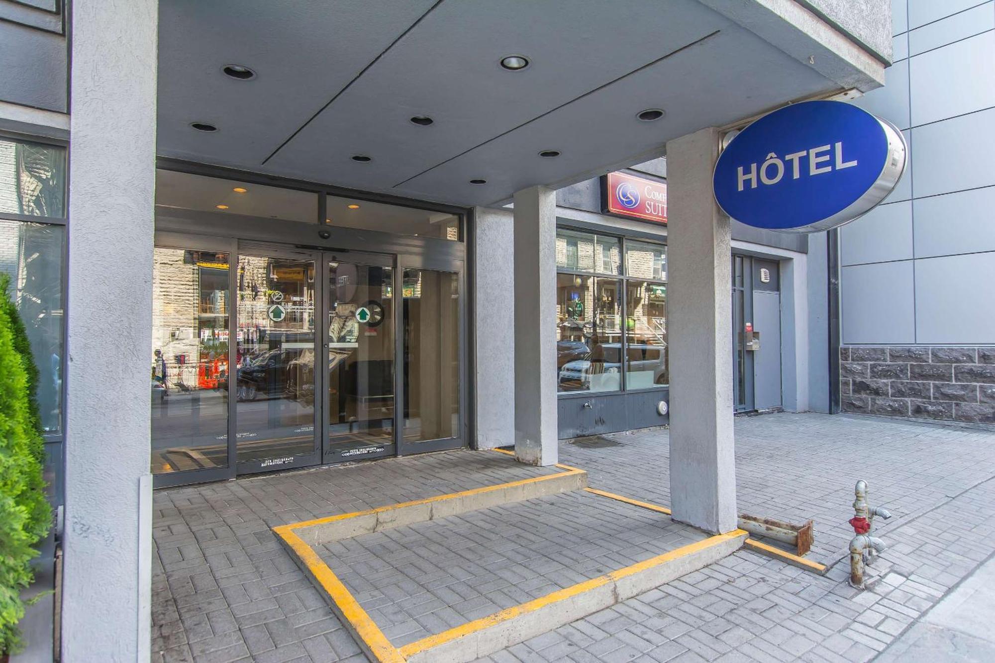 Comfort Suites Downtown Montreal Exterior foto